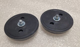 Kawasaki Z1 F7 F9 F11 KZ400 Red Rear Shock Reflector 28012-008 PAIR - Repro
