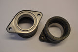 Honda 78-81 CB400T Carburetor Insulator Intake Boot Set 16211-413-000 - Repro
