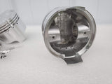 Honda 78-79 CB400T 79 CM400T Piston Kit - 2 Kits - .25mm Oversize - 70.75mm