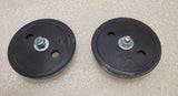 Kawasaki Z1 F7 KE100 KZ400 Amber Front Shock Reflector 28012-009 PAIR - Repro