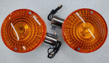 Honda GL1000 CX500 CB750 CB550 CB400F Single Filament Rear Turn Signal Set
