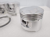 Honda 79-83 CB750 CB750K CB750F DOHC Piston Kit - 4 Kits - .50mm Oversize - 62.5