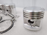 Honda 75-77 CB400F Super Sport Piston Kit - 4 Kits - .50mm Oversize - 51.50mm