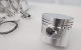 Honda 69-76 CB750 CB750K Piston Kit - 4 Kits - .25mm Oversize - 61.25mm
