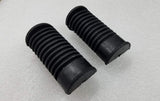Honda CB350 CB450 CT90 CB175 CB100 Front Foot Peg Rubber Set - Repro