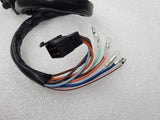 Honda 1977-78 CB750F Left Side Turn Signal Headlight Switch Assembly - New Repro