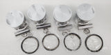Honda 71-73 CB500 CB500K Piston Kit - 4 Kits - .25mm Oversize - 56.25mm