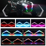 Turn Signal Fang Light Set 300 Patterns Chasing Color - APP & Remote - Fits Polaris RZR