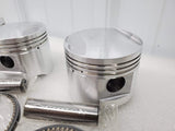 Honda 75-79 GL1000 Gold Wing Piston Kit - 4 Kits - STD Size - 72.0mm