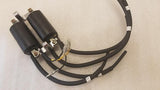 Honda 69-78 CB750 CB750K CB750F Ignition Spark Coil Set w/ Plug Caps