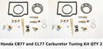 Honda CL77 Scrambler CB77 Superhawk 305 Carburetor Carb Tuning Kit < QTY 2 >
