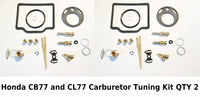 Honda CL77 Scrambler CB77 Superhawk 305 Carburetor Carb Tuning Kit < QTY 2 >
