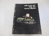 Arctic Cat Service Shop Manual 1990 Kitty Cat - Used