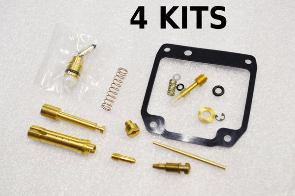 4x Yamaha XJ400 Maxim Seca Carburetor Carb Rebuild Kit - 4 KITS