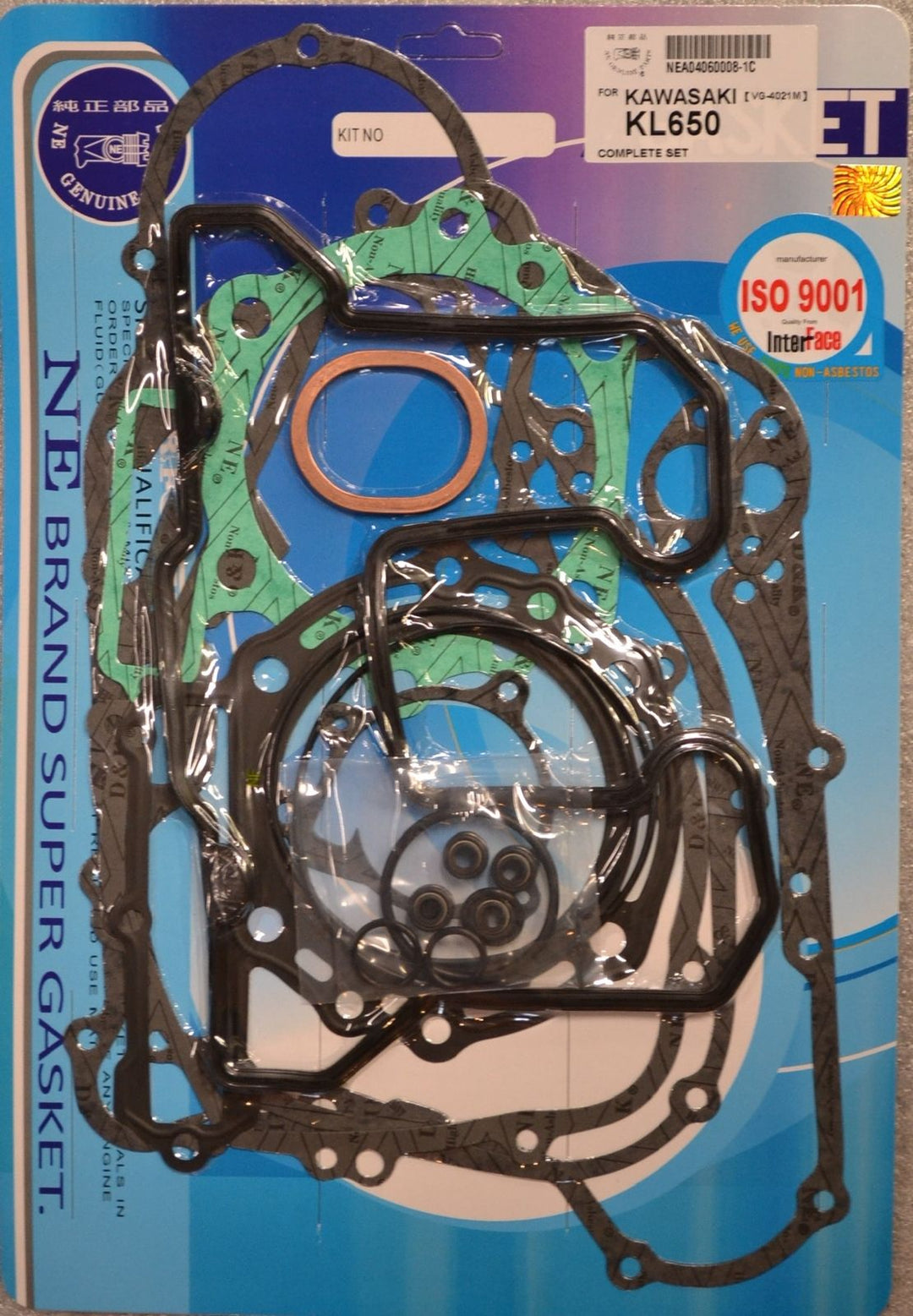 Kawasaki KLR650 KL650 KLR 650 1987-2005 Complete Engine Gasket Kit Set ...