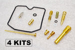 4x Kawasaki 84-86 ZX900 NINJA GPz900 Carburetor Carb Rebuild Kit - 4 Kits