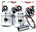 IMD Honda CB175 CD175 CL175 SL175 Piston Kit - 2 Kits - .50mm OS - New Repro