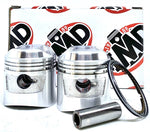 IMD Honda CB175 CD175 CL175 SL175 Piston Kit - 2 Kits - 52mm STD Size
