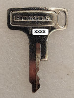 Original Vintage Honda Pre-Cut Key T1997 NOS