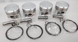 Honda 75-77 CB400F Super Sport Piston Kit - 4 Kits - STD Size - 51.0mm