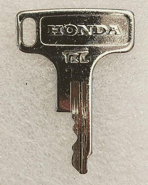 Original Vintage Honda Pre-Cut Key T6997 NOS – Scrambler Cycle