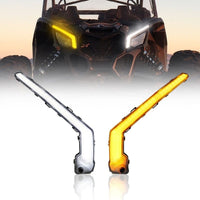 Turn Signal Fang Eyebrow Light Set - Fits Can-Am Maverick Sport Trail Turbo X3